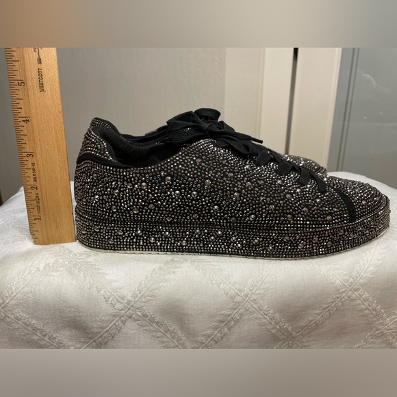 INC “Lolaf Pewter Bling” Size 10 Tennis Shoes - Picture 4 of 8